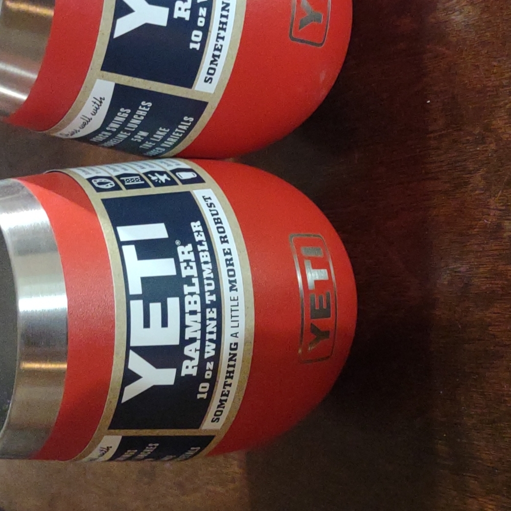 Yeti wine tumblers 10 oz NWT - Picture 2 of 5